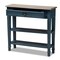 Baxton Studio Dauphine Blue Spruce Finished Wood Accent Console Table 155-9393 - alternate 7